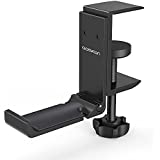 aceyoon Headphone Stand Foldable Headphone Hanger Under Desk Clamp with Cable Organizer Universal Headset Holder Suitable for All PC Gaming Headphones